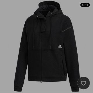 アディダス(adidas)のアディダス ニットフリース フーディー Mサイズ(パーカー)