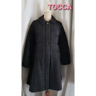 トッカ(TOCCA)の《SALE》大変美品　TOCCA 可愛い 黒のロングコート(ダウンコート)