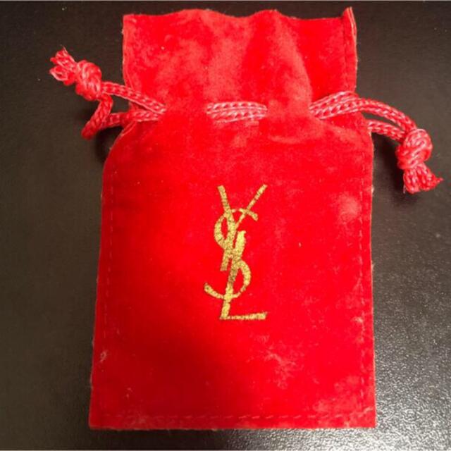 Yves Saint Laurent Beaute(イヴサンローランボーテ)のysl ミニ巾着袋　年代物/経年あり レディースのファッション小物(ポーチ)の商品写真