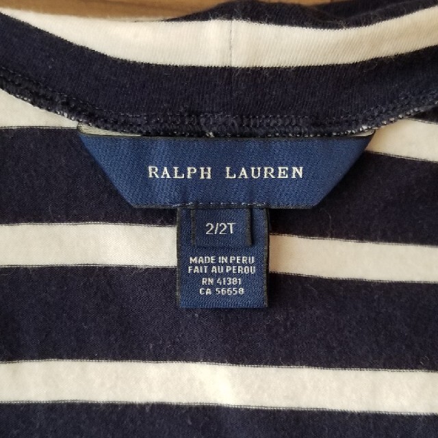 Ralph Lauren(ラルフローレン)のRALPH LAUREN/2T 長袖 タートルネック キッズ/ベビー/マタニティのキッズ服男の子用(90cm~)(Tシャツ/カットソー)の商品写真