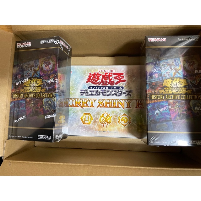 遊戯王 ヒストリー アーカイブ コレクション 新品未開封2BOX シュリンク付きエンタメ/ホビー