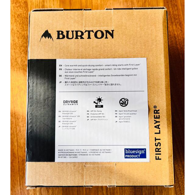 BURTON(バートン)の【BURTON】バートン MB MDWT PT メンズスノーボードインナー スポーツ/アウトドアのスキー(ウエア)の商品写真