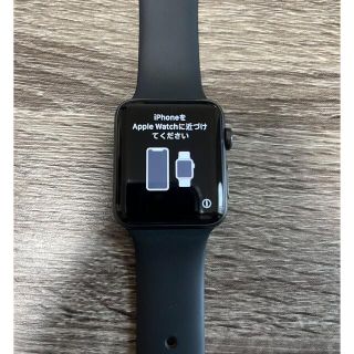 アップルウォッチ(Apple Watch)のApple Watch series3(腕時計(デジタル))