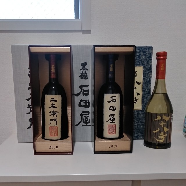 限定品】黒龍 石田屋 仁左衛門 八十八号 3本セット【お歳暮】 - 日本酒