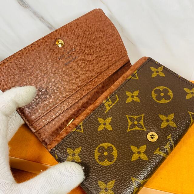 ✨極美品✨ヴィトン✨モノグラム✨ ポルトフォイユ・トレゾール✨折り財布✨