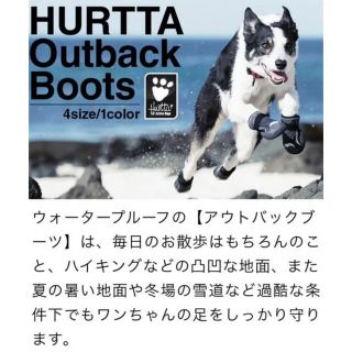 【Hurtta】フルッタ　アウトバックブーツ　犬靴(犬)