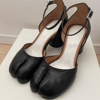 マルタンマルジェラ(Maison Martin Margiela)のMAISON MARGIELA メゾンマルジェラ 足袋タビアンクルサンダル36(ハイヒール/パンプス)