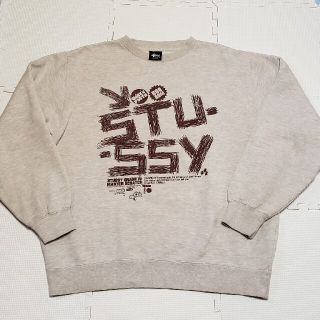 ステューシー(STUSSY)のSTUSSY ステューシー ロゴプリント トレーナー USA製(スウェット)