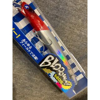 ブルーブルー(BLUE BLUE)のブローウィン140s #02 レッドヘッドホロ 応募券付(ルアー用品)