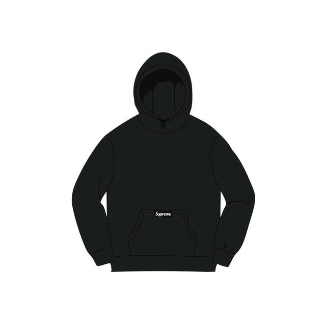 トップスM Supreme Polartec Hooded Sweatshirt 黒
