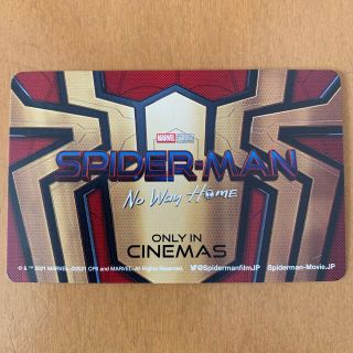 マーベル(MARVEL)のスパイダーマン ノーウェイホーム  ムビチケカード 一般・大人 1枚(洋画)