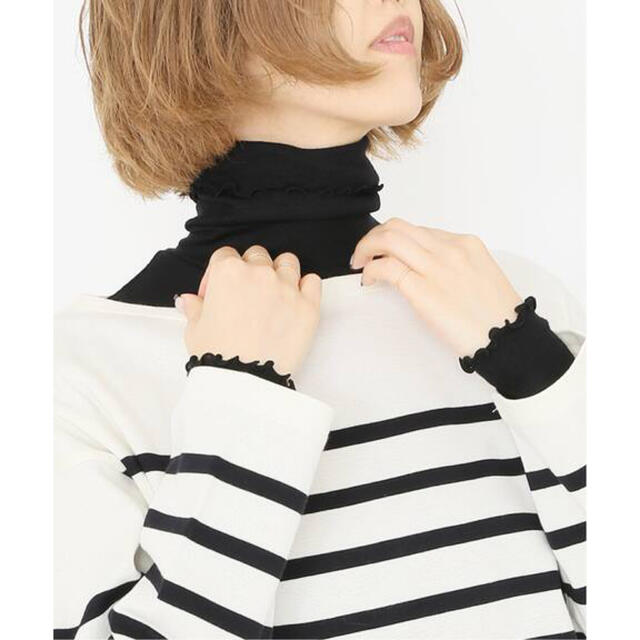 SUPER 120WOOL タートルプルオーバー EMILY WEEK*IENA