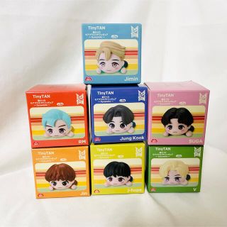 BTS  TinyTAN 寝そべり モアプラス プチフィギュア 全種フルコンプ(アイドルグッズ)