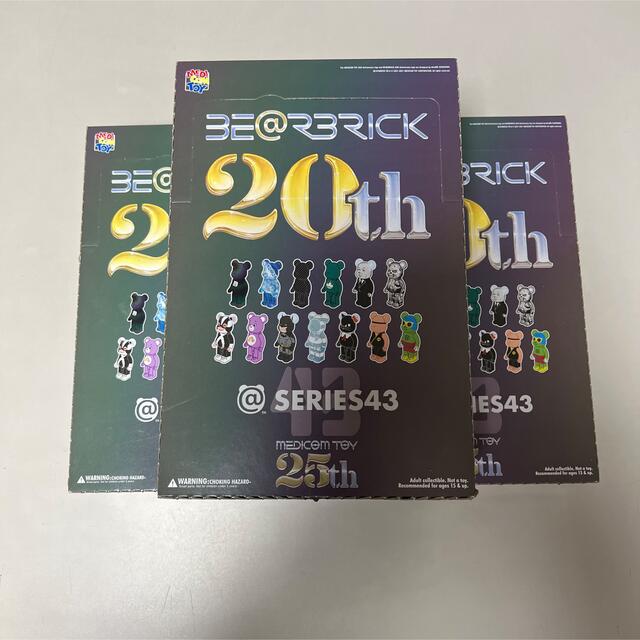 フィギュアbe@brick series43 24個入りBOX 3箱 1BOX