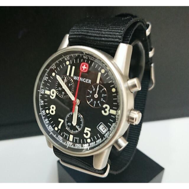 Wenger - 0716 WENGER ウェンガー 7072x クロノグラフ 腕時計の通販 by ...