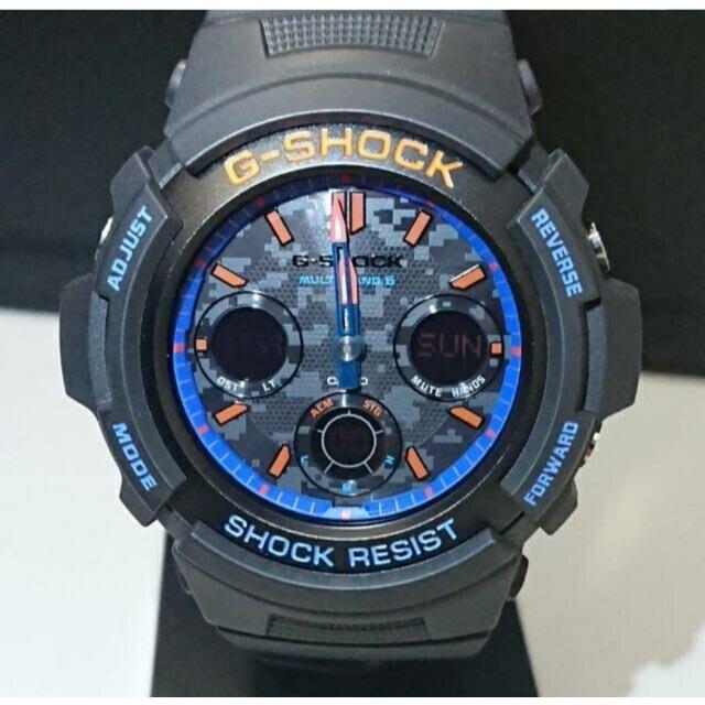 9267 未使用に近い G-SHOCK AWG-M100SCT シティカモフラ