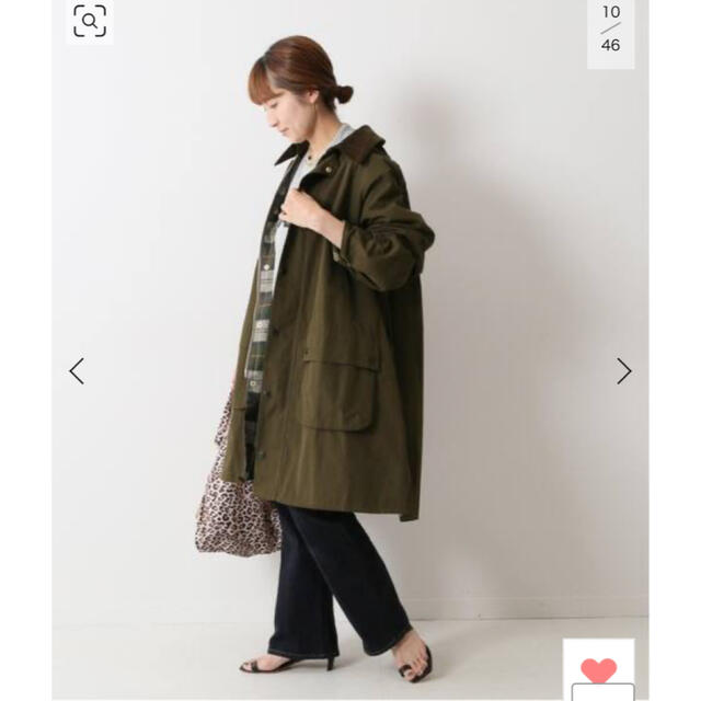 FRAMeWORK(フレームワーク)のBARBOUR別注OVERSIZE HYBRID BEAUFORT  レディースのジャケット/アウター(ミリタリージャケット)の商品写真