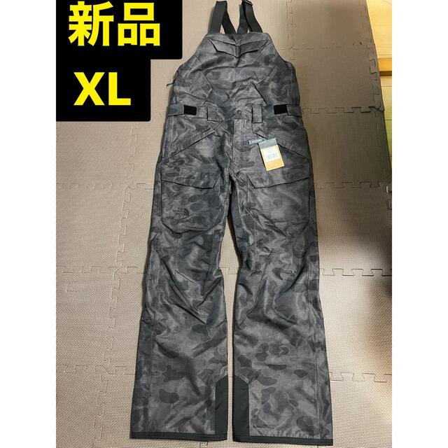 新品 THENORTH FACE ノースフェイス XL ビブパンツ ブラック 黒