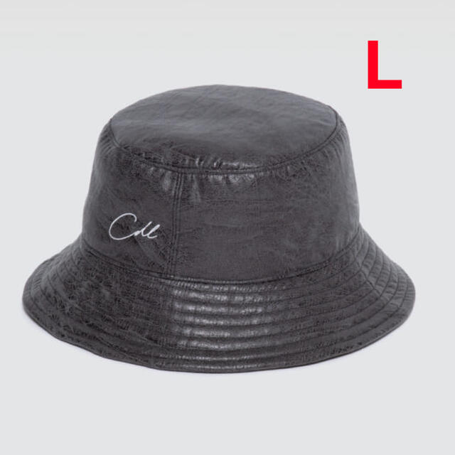 三代目 J Soul Brothers(サンダイメジェイソウルブラザーズ)のCDL FAUX LEATHER HAT BLACK Lサイズ メンズの帽子(ハット)の商品写真