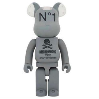 BE@RBRICK NEIGHBORHOOD GRAY 1000％(その他)