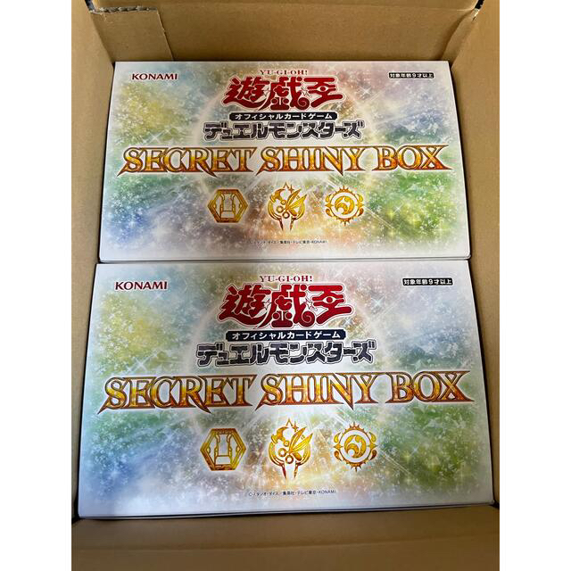 KONAMI(コナミ)の遊戯王OCG　SECRET SHINY BOX シークレットシャイニーボックス エンタメ/ホビーのトレーディングカード(Box/デッキ/パック)の商品写真