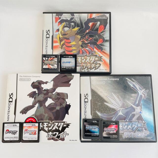 DS ソフト ポケモン プラチナ・ソウルシルバーなど 6本セット