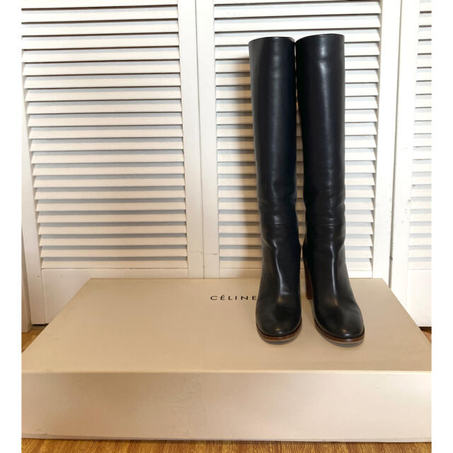 celine(セリーヌ)のCELINE ロングブーツ　サイズ35 レディースの靴/シューズ(ブーツ)の商品写真