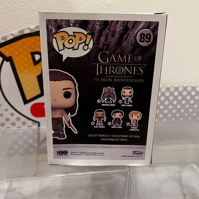 セールFUNKO POP! ゲームオブスローンズ　アリア・スターク エンタメ/ホビーのフィギュア(SF/ファンタジー/ホラー)の商品写真