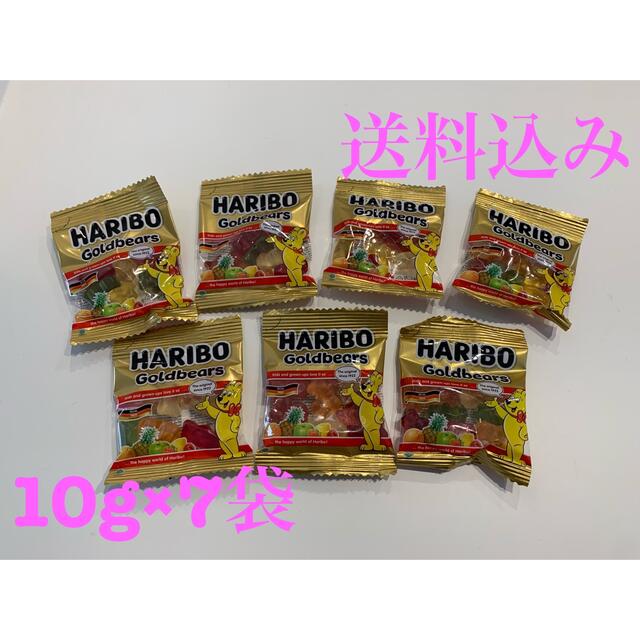 Golden Bear(ゴールデンベア)のHARIBO ハリボーグミ ミニ10g×7袋　コストコ 食品/飲料/酒の食品(菓子/デザート)の商品写真