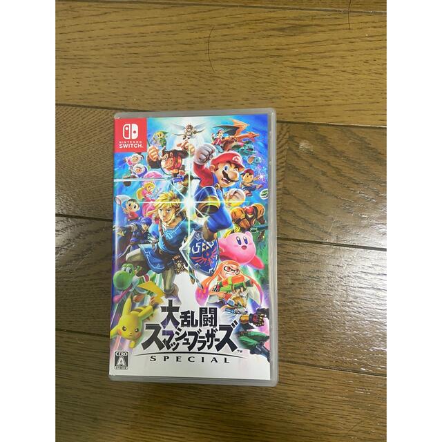 大乱闘スマッシュブラザーズ SPECIAL Switch エンタメ/ホビーのゲームソフト/ゲーム機本体(家庭用ゲームソフト)の商品写真