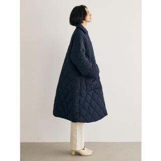 マウジー(moussy)のM_（エムアンダーバー） 【M_QUILTING LONG COAT】(ダウンコート)