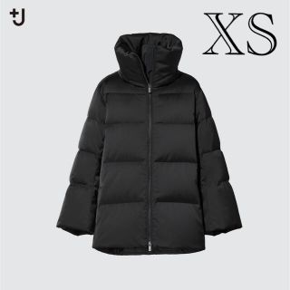 ジルサンダー(Jil Sander)の新品 ＋J ジルサンダー×ユニクロ 完売 ダウンボリュームジャケット　XS 黒(ダウンコート)