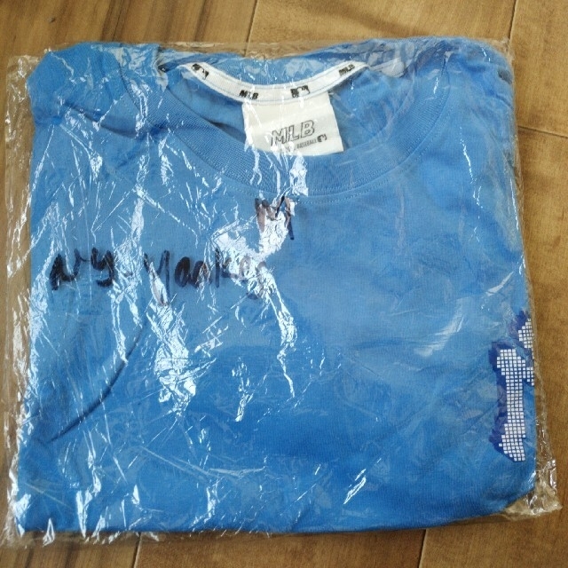 新品 MLB Korea NY ビッグロゴ サイズM 男女兼用 4