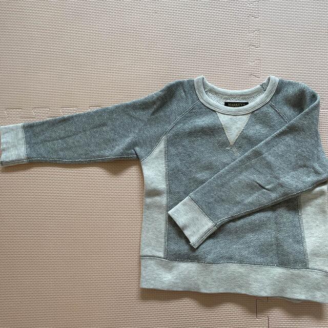 MARKEY'S(マーキーズ)の【MARKEYS】スエットトレーナー キッズ/ベビー/マタニティのキッズ服男の子用(90cm~)(Tシャツ/カットソー)の商品写真