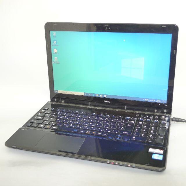 新品爆速SSD 黒 ノートPC LS350MSB 4GB Blu-ray 無線