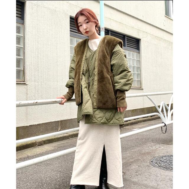メーカー公式ショップ】 新品 kastane マルチウェイベスト付き 買ってみた Kastane マルチウェイベスト付き ミリタリーコート ダウンジャケット