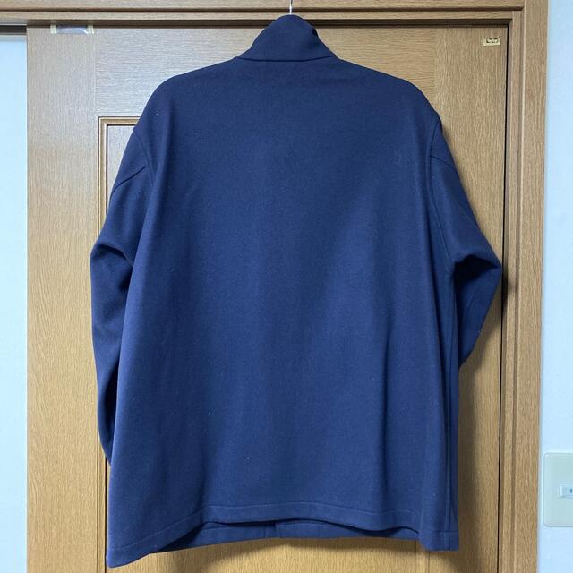 COMOLI 16AW フェルトンZIPブルゾン Navy 2