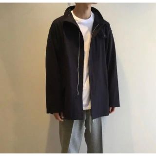 コモリ(COMOLI)のCOMOLI 16AW フェルトンZIPブルゾン   Navy サイズ2(ブルゾン)