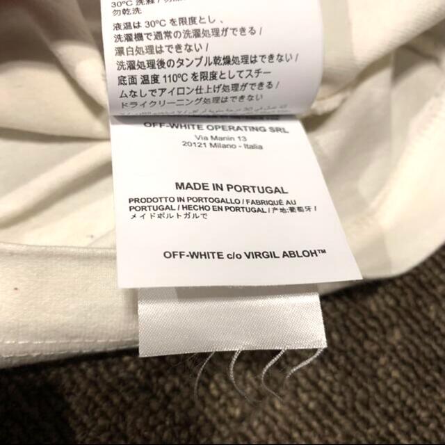 OFF-WHITE(オフホワイト)のOFF-WIHTE オフホワイト ロングスリーブTシャツ メンズのトップス(Tシャツ/カットソー(七分/長袖))の商品写真