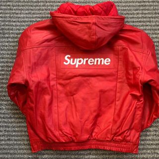 シティーハンター様専用　SUPREME NIKE Leather Anorak