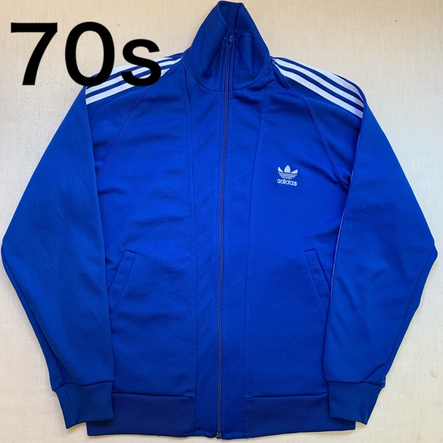 adidas アディダス トラックジャケット デサント製 70s 西ドイツ 3号