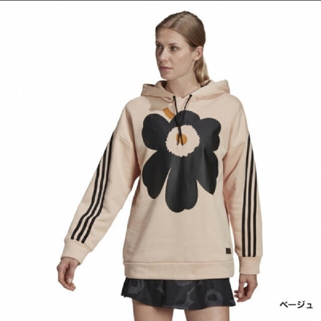 アディダス adidas マリメッコ MARIMEKKO　フーディー