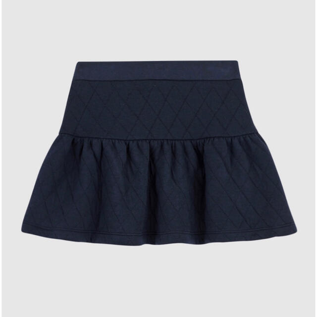 PETIT BATEAU(プチバトー)のプチバトー　新品タグ付き　キルティング　スカート　6ans/116cm キッズ/ベビー/マタニティのキッズ服女の子用(90cm~)(スカート)の商品写真