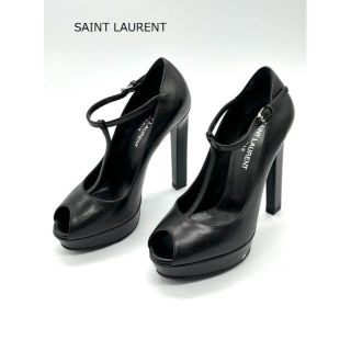 サンローラン(Saint Laurent)の【未使用品】SAINT LAURENT ヒール　サンダル　35　約22.0cm(ハイヒール/パンプス)