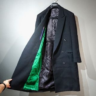 ジョンローレンスサリバン(JOHN LAWRENCE SULLIVAN)のPaul Smith パリコレクション メルトンダブルブレストチェスターコート(チェスターコート)