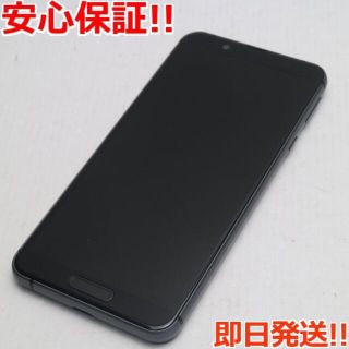 アクオス(AQUOS)の新品同様 SH-02M ブラック  (スマートフォン本体)