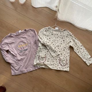 ザラキッズ(ZARA KIDS)のZARAKIDS ロンＴ 2着セット(Tシャツ/カットソー)