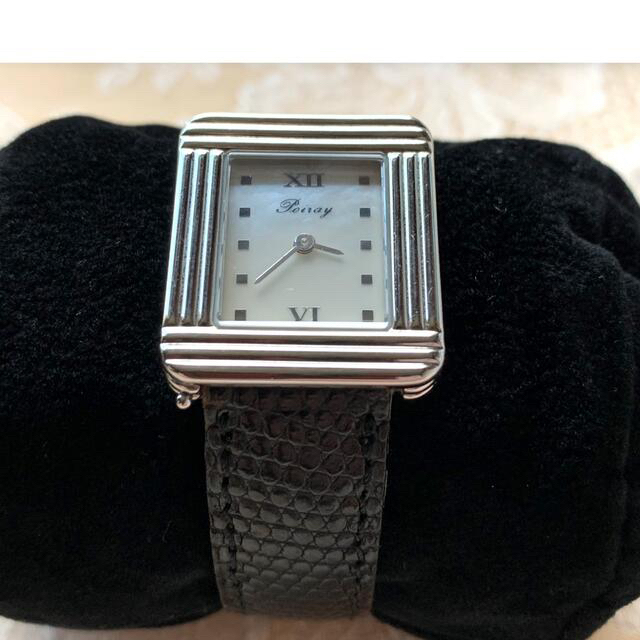 Poiray ポアレ マ・プルミエ 時計 シェル文字盤 レディースのファッション小物(腕時計)の商品写真