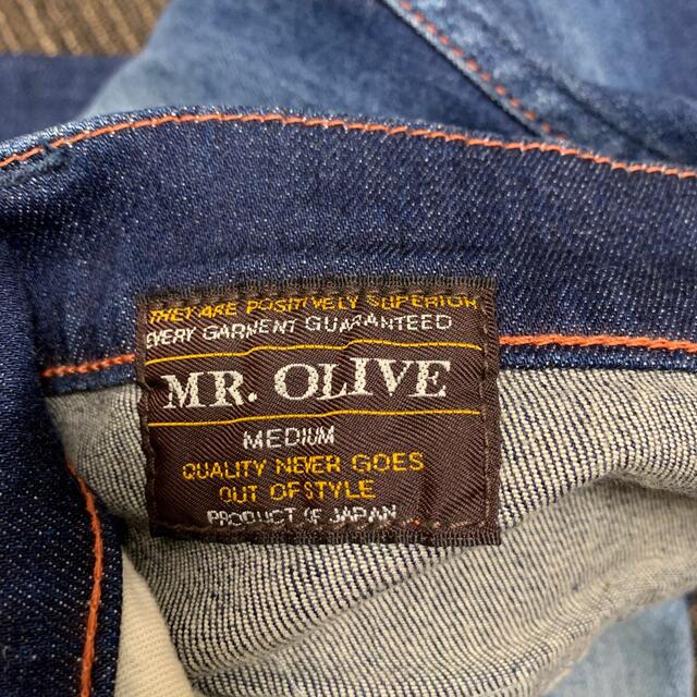 Mr.OLIVE(ミスターオリーブ)のMR.OLIVE パッチワークデニムパンツ メンズのパンツ(デニム/ジーンズ)の商品写真