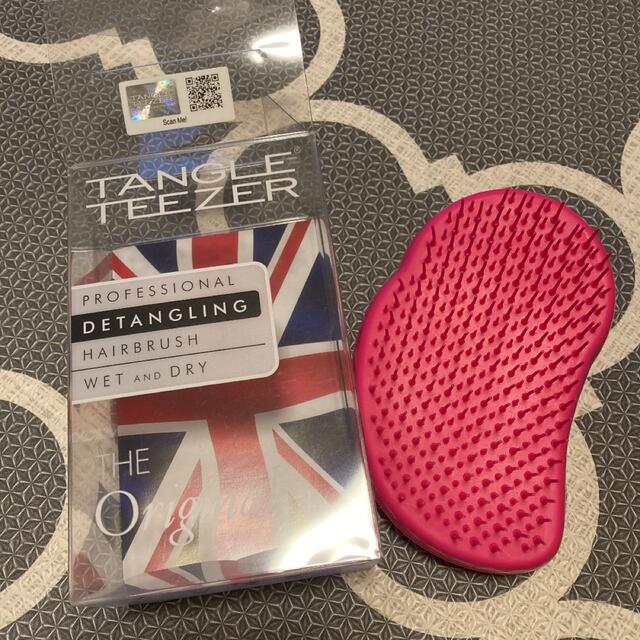 TANGLE TEEZER The Original★ピンク コスメ/美容のヘアケア/スタイリング(ヘアブラシ/クシ)の商品写真